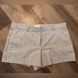 Abercrombie & Fitch Light Gray Women's Shorts